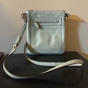 COACH Light Aqua Crossbody